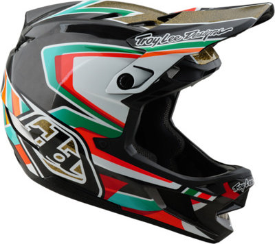 Troy Lee Designs Casque D4 Carbon MIPS - royalty black-gold/55 - 56 cm