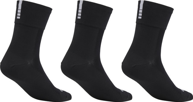 GripGrab Lightweight SL Summer Socks 3-Pack - black/41 - 44