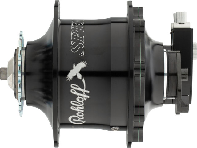 Rohloff Speedhub 500/14 CC cierre rápido 135 mm buje de cambio - negro-anodizado/Typ 5, 32 agujeros