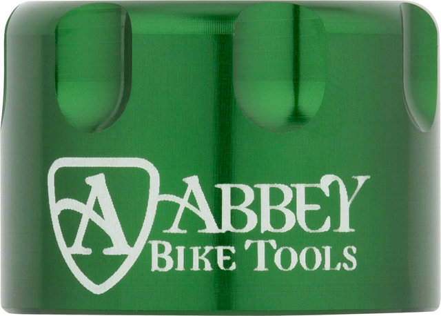 Abbey Bike Tools Accesorio Suspension Top Cap Socket - green/28 mm
