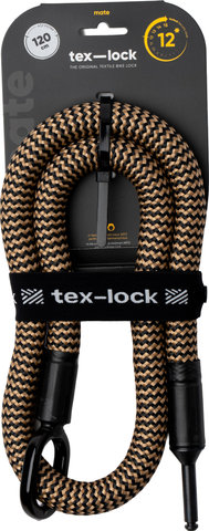 tex-lock Câble de verrouillage de cadre mate - wild hemp
