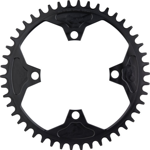 Garbaruk Kettenblatt Round 104 mm Lochkreis 1-fach - black/46 Z