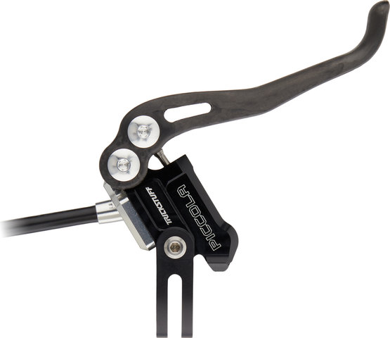 Trickstuff Piccola Carbon v+h ensemble frein à disque Flatmount / Postmount - noir-argenté/Ensemble/gauche/droite (spécifique)