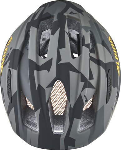 Alpina Pico Flash Kids Helmet - black camo orange matt | 50 - 55 cm