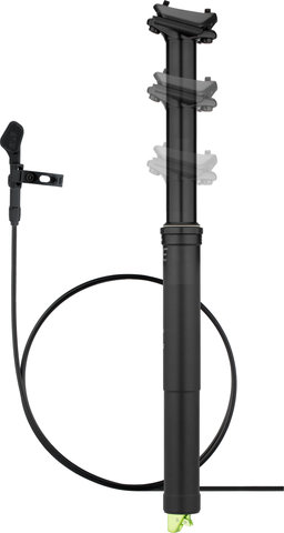OneUp Components Tige de Selle Dropper Post V2 150 mm avec Télécommande V3 Pince - black | 0 mm | 405 mm | 31,6 mm | Collier fendu | V3