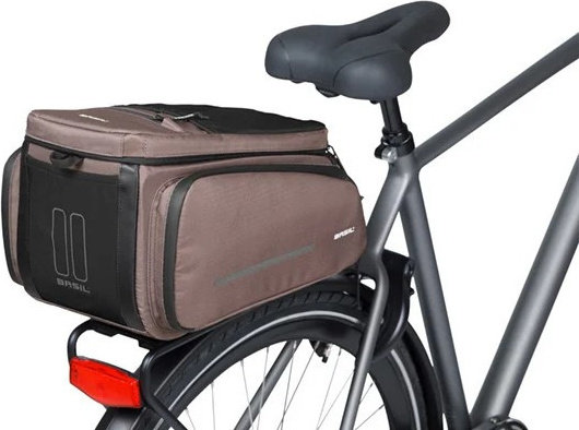 Basil Move MIK Trunk bag - brown/26 l