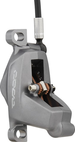 SRAM Code Bronze Stealth Disc Brake - blast dark polar anodized/Front wheel/Flip-Flop (non-side-specific)