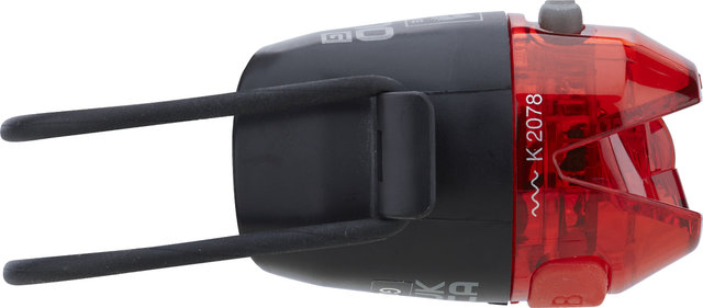 CATEYE Nano G LED Rear Light - StVZO Approved - black-red