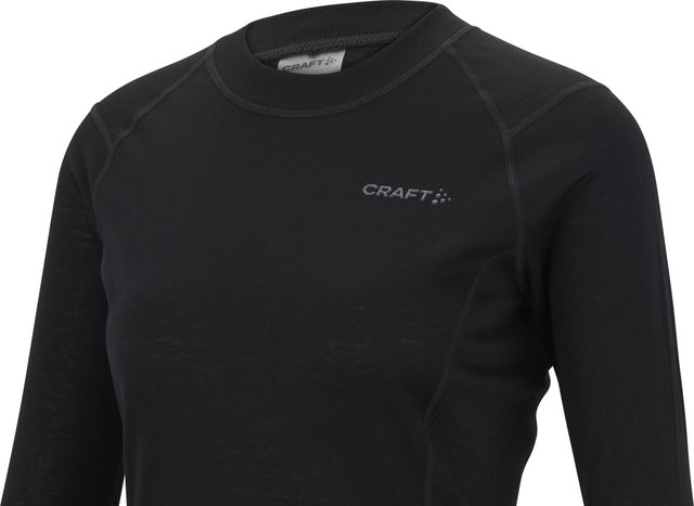 Craft Core Warm Baselayer L/S Damen Unterhemd - black/S