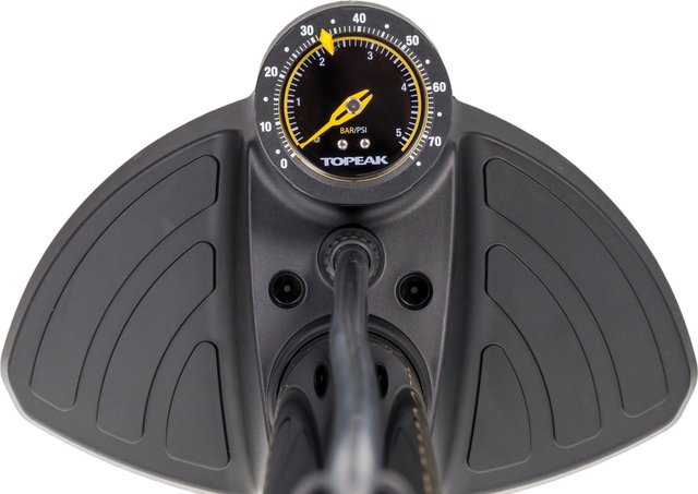 Topeak Bomba de pie JoeBlow Mountain - negro-amarillo