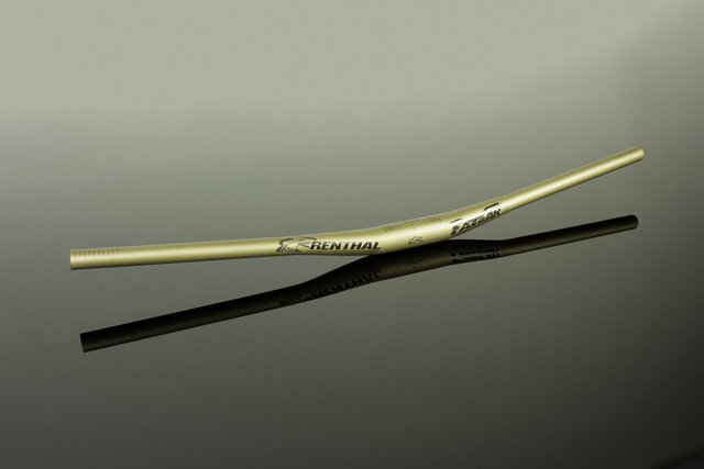 Renthal V3 Fatbar 35 10mm Riser Lenker - gold/800 mm