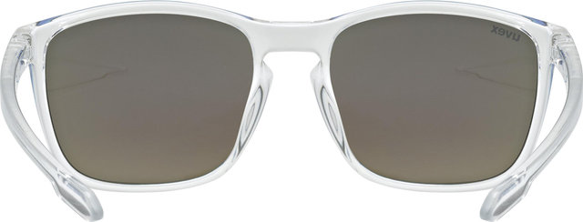 uvex LGL 52 Brille - clear/mirror blue