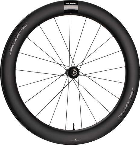 Scope Cycling R6.A Disc Center-Lock 28'' Wheelset - black | Shimano Road | 142 mm | 28" | 100 mm