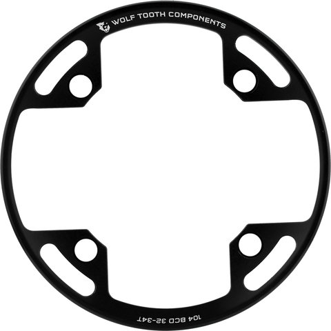 Wolf Tooth Components Anillo protector de cadena de 104 BCD Bash - black/32-34 dientes