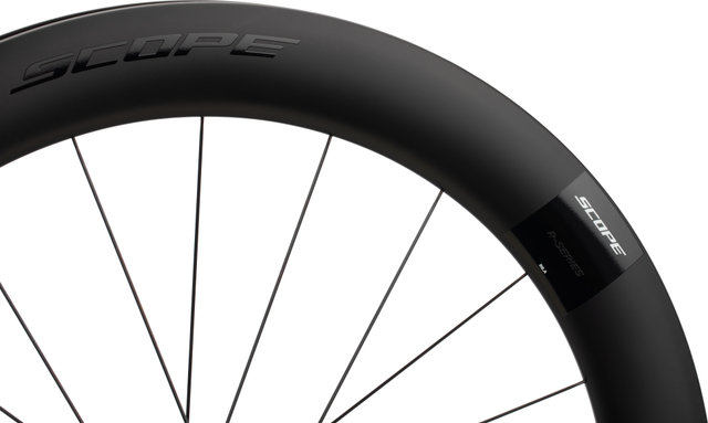 Scope Cycling R6.A Disc Center-Lock 28'' Wheelset - black | Shimano Road | 142 mm | 28" | 100 mm