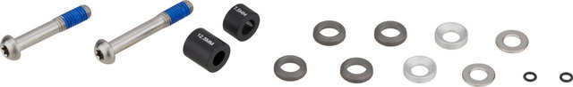 SRAM Mounting Screws for 20 mm Postmount Adapter Titanium - silver | titanium | Post Mount