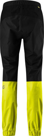 GONSO Pantalon Therm Unisexe Thermo-imperméable long - black-safety yellow | L