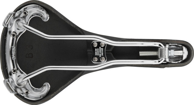 Brooks B15 Swallow Chrome Saddle: Comfort for Road & MTB