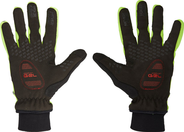 GripGrab Windster Hi-Vis Windproof Winter Ganzfinger-Handschuhe - yellow hi-vis/M GripGrab Windster Hi-Vis Windproof Winter Ganzfinger-Handschuhe - yellow hi-vis/M
