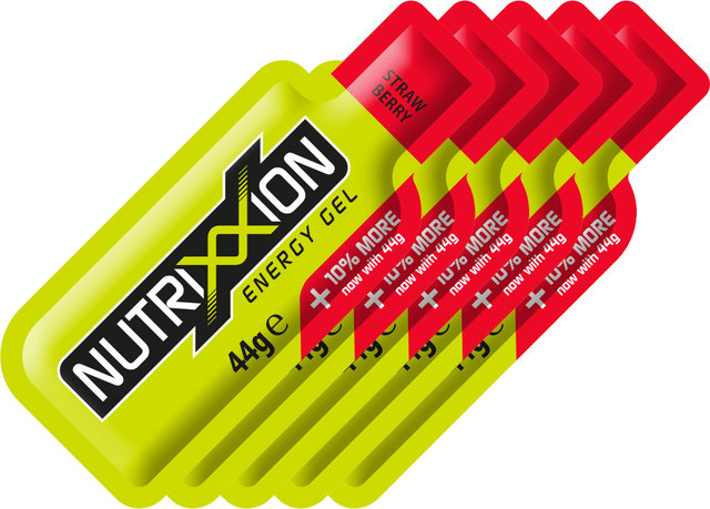 Nutrixxion Gel - 5 pièces - strawberry/220 g