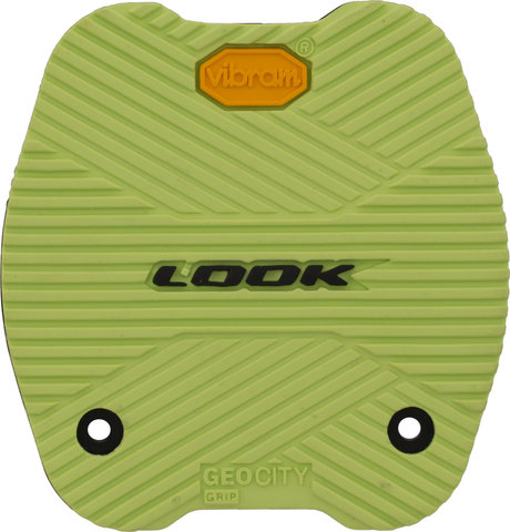 Look Set de 4 placas de pedales Activ Grip City - limón