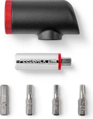 Feedback Sports Llave de torsión fija Reflex - negro-rojo-plata/5 Nm