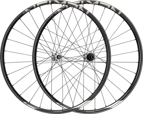 NEWMEN Set de Roues Advanced SL A.30 FADE Boost Disc Center Lock 29" - black silver | Shimano Micro Spline | Boost | 148 mm | 110 mm | Boost | 29" | 110 mm | Shimano Micro Spline | 110 mm | 148 mm