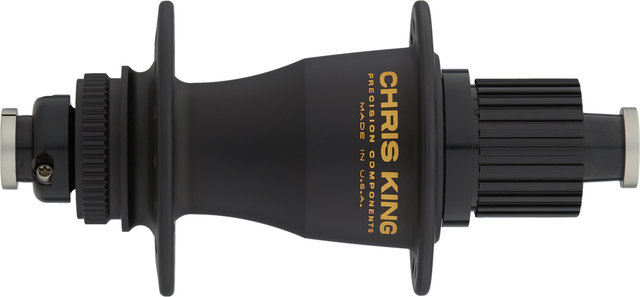 Chris King Boost Center Lock Disc Rear Hub - two tone-black-gold/12 x 148 mm / 32 hole / Shimano Micro Spline