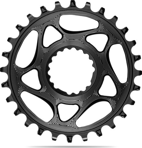 absoluteBLACK Round 1x Cannondale Hollowgram Direct Mount Kettenblatt - black | 28 | 28 Z