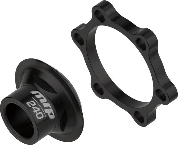 MRP Better Boost Adapter VR für DT 240s OS 6-Loch - black/VR 15 x 100 mm Steckachse