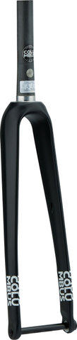 Columbus Horquilla de Carbono Futura Gravel - black mate/1 1/8" - 1 1/4" tapered/28"/12 mm Eje Pasante/100 mm/47 