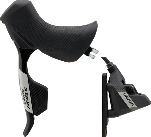 SRAM Apex eTap AXS HRD Disc Brake with Shift/Brake Lever - black/Front wheel/Flip-Flop (non-side-specific)