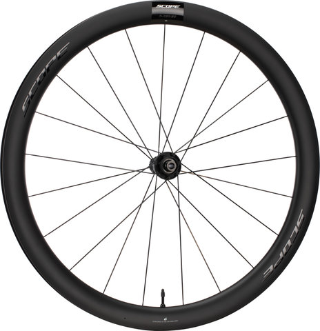 Scope Cycling R4 Disc Centre-Lock 28'' Wheelset - black | Shimano Road | 142 mm | 100 mm | 28"