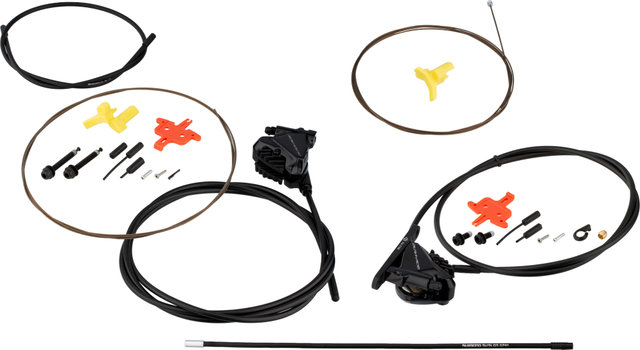 Shimano Dura-Ace v+h Set BR-R9170 + Di2 ST-R9170 Scheibenbremse - schwarz | Set