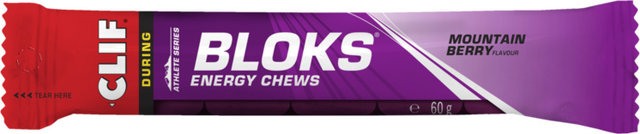 CLIF Bar Bloks Energy Cubes - 18 Pieces - mountain berry/mountain berry