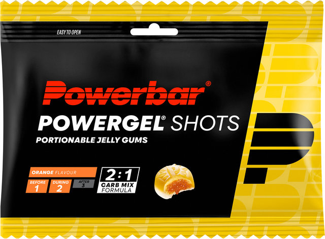 Powerbar PowerGel Shots Fruchtgummis - 24 Beutel - orange