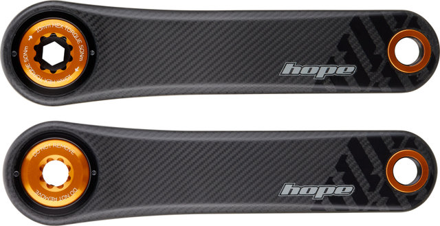 Hope Carbon 68 / 73 mm Kurbel - orange/170,0 mm