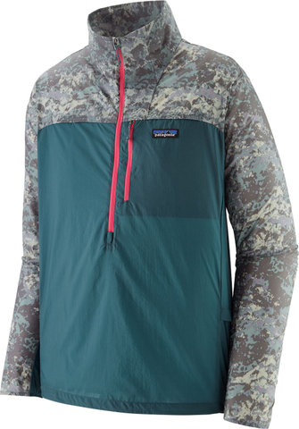 Patagonia Houdini Stash 1/2 Zip Pullover Anorak - wetland blue-rock wash-thermal blue/M