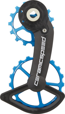 CeramicSpeed Sistema de engranajes OSPW para SRAM Rival AXS - blue/15 dientes (rueda guía), 19 dientes (rueda tensora)