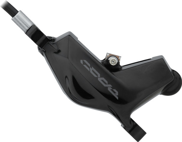 SRAM Code Silver Stealth Disc Brake - black anodized/Front wheel/Flip-Flop (non-side-specific)