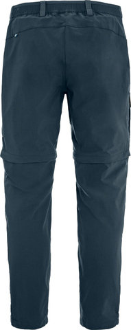 Fjällräven Pantalones Abisko Hybrid Trail Zip-Off - navy | XS