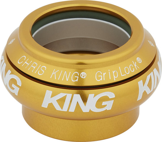 Chris King Jeu de Direction NoThreadSet EC34/28,6 - EC44/40 GripLock - gold/EC34/28,6 - EC44/40