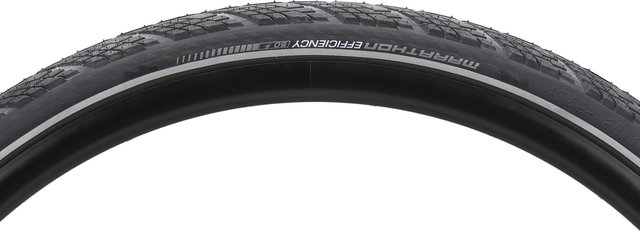 Schwalbe Cubierta plegable Marathon Efficiency Evolution ADDIX Race 28" - negro-reflejante/28 /40 /40-622/1.5 