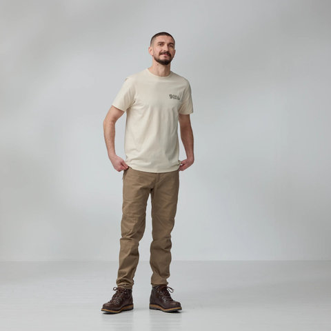 Fjällräven Heavy Classic T-Shirt - chalk white | L