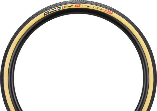Challenge Getaway Pro Handmade 28" Faltreifen - schwarz-hellbraun/28 "/40 mm/40-622