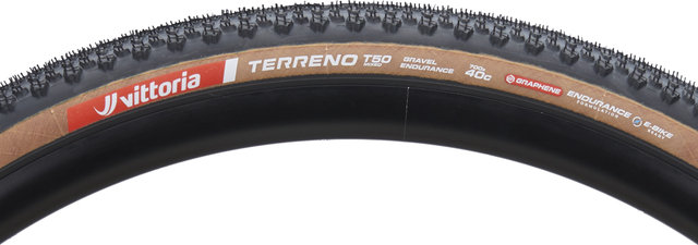 Vittoria Cubierta Plegable Terreno T50 Mixto G2.0 TLR 28" - negro-marrón/40 mm/28 /40-622