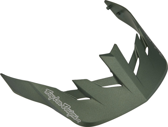 Troy Lee Designs Spare Visor for Flowline MIPS Helmet - orbit forest green