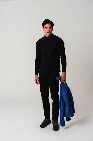 GONSO Maillot térmico Essential Jersey L/S - black | L