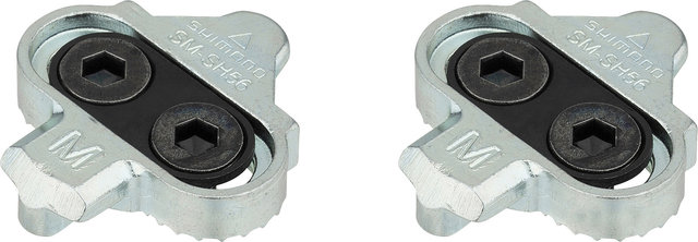 Shimano SPD Cleats SM-SH56 - schwarz-silber/ohne Gegenplatte