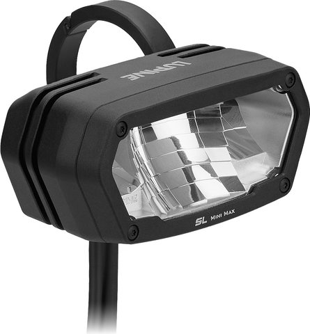 Lupine Tête LED SL MiniMax E-Bike avec StVZO pour Bosch BES3 - noir/31,8 mm/2100